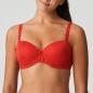 Preview: PrimaDonna Twist I Do padded balcony wire bra C-E cup, color scarlet