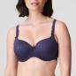 Preview: PrimaDonna Madison unterlegter Bügel BH Herzform Cup E-G, Farbe bleu bijou
