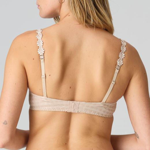 Marie Jo Avero strapless bra preshaped fiberfill, color caffe latte
