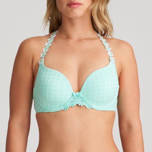 Marie Jo Avero padded wire bra heart shape A-E cup, color miami mint