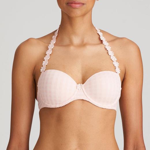 Marie Jo Avero padded bra - balcony B-F cup, color pearly pink