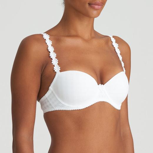Marie Jo Avero padded bra - balcony A-F cup, color white