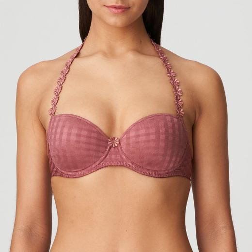 Marie Jo Avero padded bra - balcony B-F cup, color wild ginger