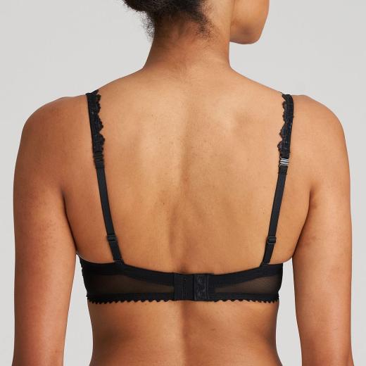 Marie Jo Jane wire bra strapless, color black