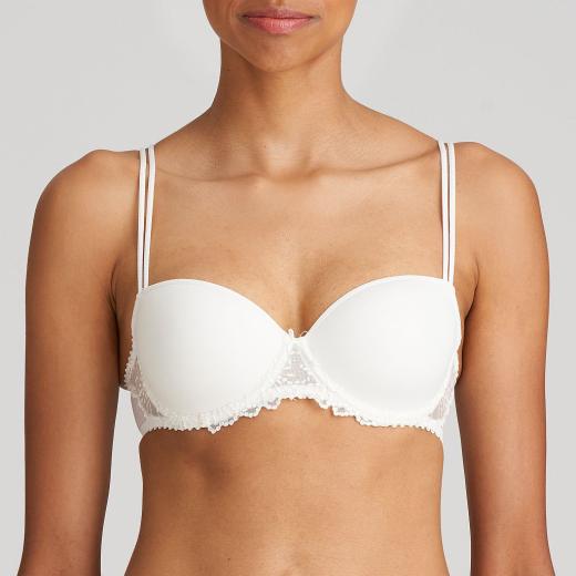 Marie Jo Jane padded bra - balcony B-F cup, color nature