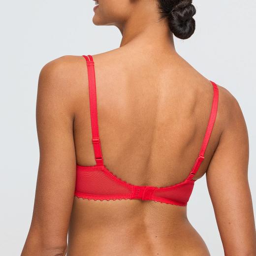 Marie Jo Jane padded bra - balcony B-F cup, color true red