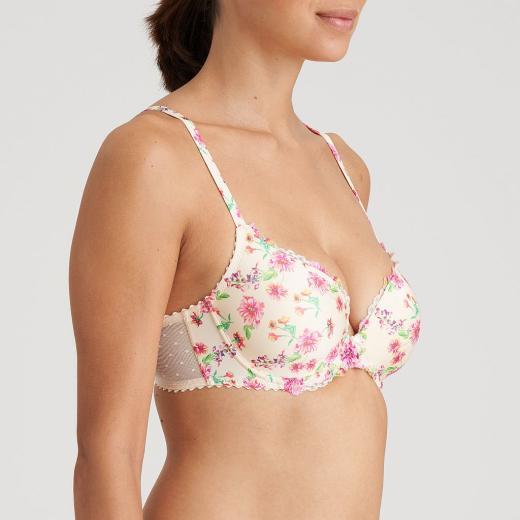 Marie Jo Chen Bügel BH unterlegt Herzform Cup A-E, Farbe pearled ivory
