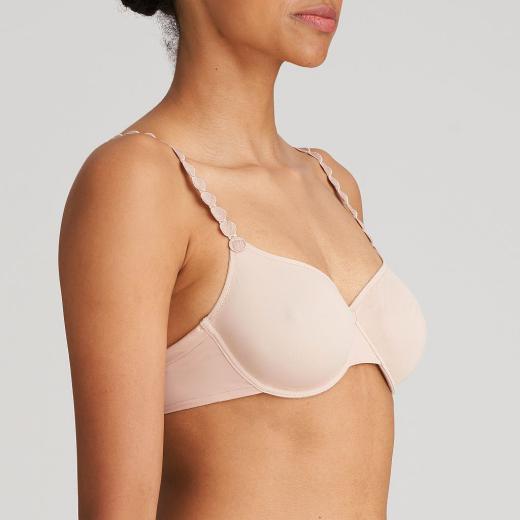 Marie Jo Tom Multiway wire bra seemless cups, color caffe latte