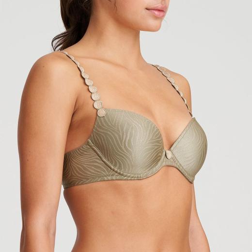Marie Jo L'Aventure Tom unterlegter Bügel BH runde Form Cup B-E, Farbe golden olive