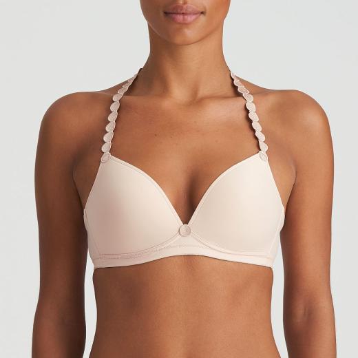 Marie Jo Tom padded wireless bra A-C cup, color caffe latte