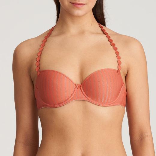 Marie Jo Tom padded bra - balcony B-F cup, color salted caramel