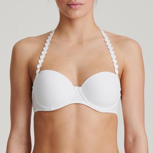 Marie Jo Tom padded bra - balcony A-E cup, color white