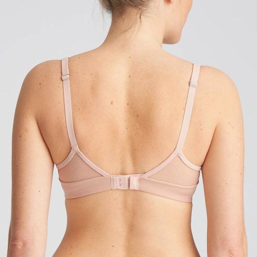 Marie Jo Louie padded bra - balcony A-F cup, color powder rose