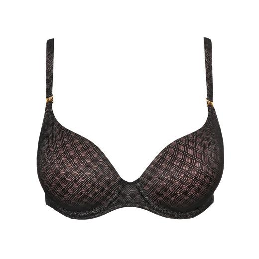 Marie Jo Channing padded wire bra heart shape A-E cup, color black
