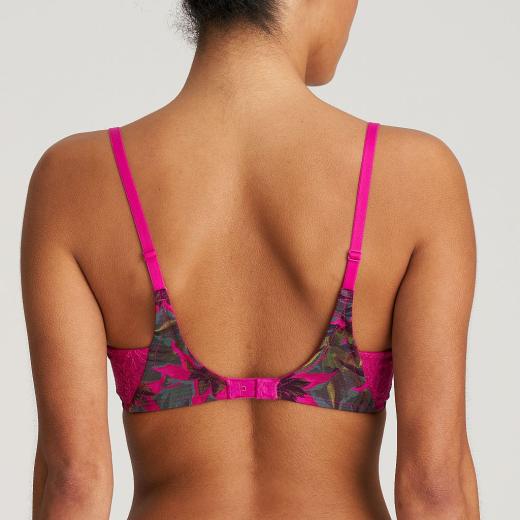 Marie Jo Cuzco padded wire bra heart shape A-E cup, color tropical fusion