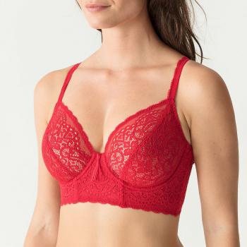 PrimaDonna Twist I Do Außenträger tief dekolletiert longline Cup C-D, Farbe scarlet