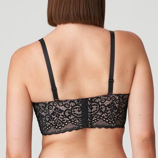 PrimaDonna Twist I Do deep plunge balcony longline C-D cup, color black