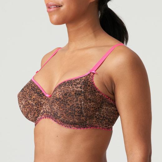 PrimaDonna Twist Cafe Plume Bügel BH Vollschale Cup C-H, Farbe cheetah