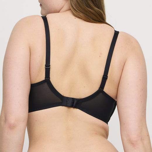 PrimaDonna Twist Rupi halb unterlegter Bügel BH tief dekolletiert Cup C-G, Farbe schwarz