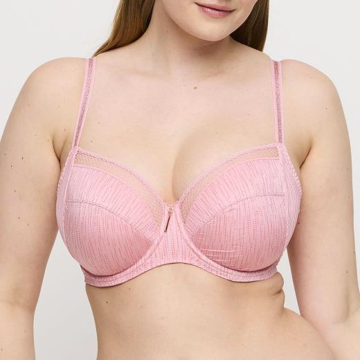 PrimaDonna Twist Badala full cup wire bra C-H cup, color venetian pink