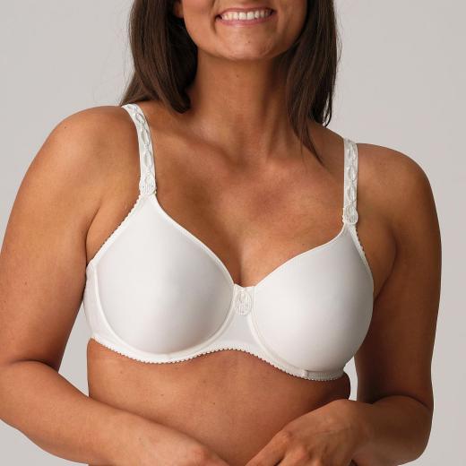 PrimaDonna Satin seamless wire bra F-I cup, color natural