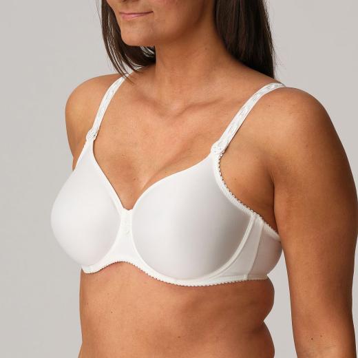 PrimaDonna Satin seamless wire bra F-I cup, color natural