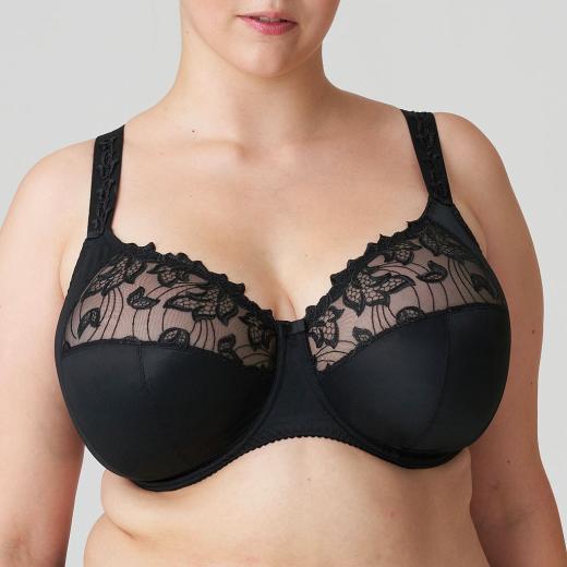 PrimaDonna Deauville full cup wire bra I-K cup, color black