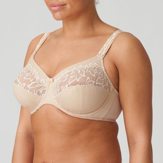 PrimaDonna Deauville bra comfort upper cup, color caffe latte