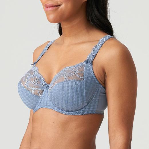 PrimaDonna Madison full cup wire bra F-H cup, color atlantic blue