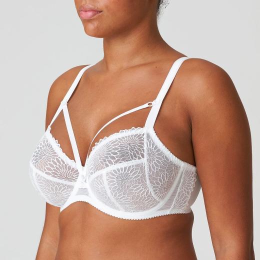 PrimaDonna Sophora full cup wire bra C-E cup, color white