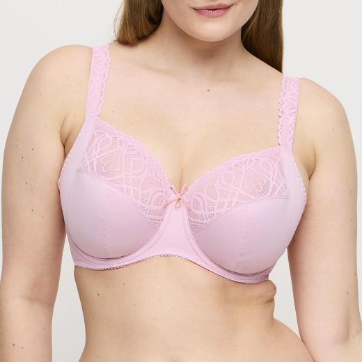 PrimaDonna Salerno full cup wire bra B-H cup, color spring rose