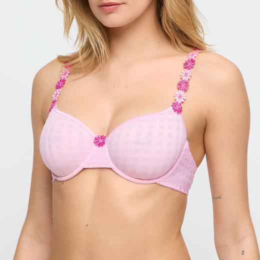 Marie Jo Avero full cup wire bra seamless B-E cup, color lily rose