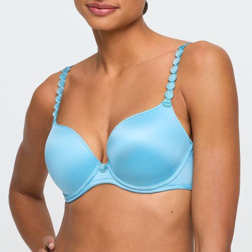 Marie Jo Tom Push Up Bügel BH Cup A-D, Farbe azure delight