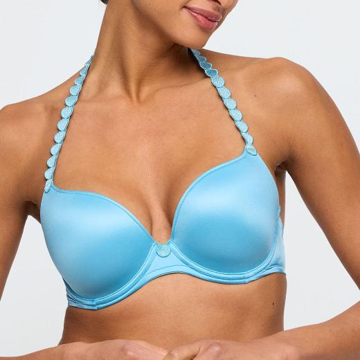 Marie Jo Tom Push Up Bügel BH Cup A-D, Farbe azure delight