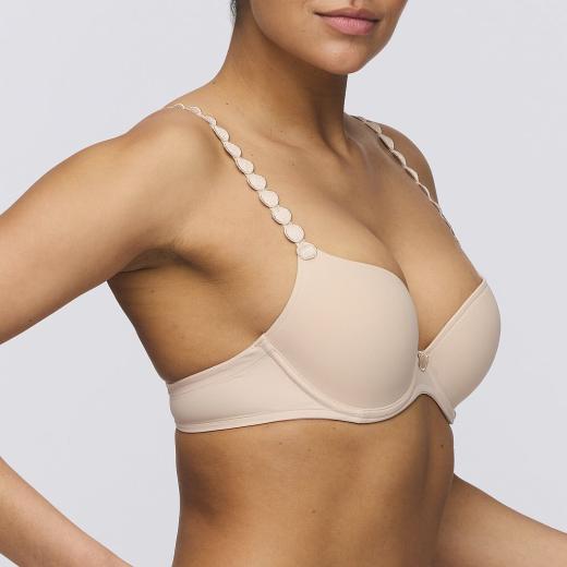 Marie Jo Tom push up wire bra A-D cup, color caffe latte