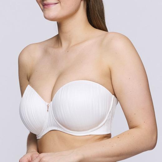 PrimaDonna Twist Knokke padded bra - strapless C-G cup, color natural