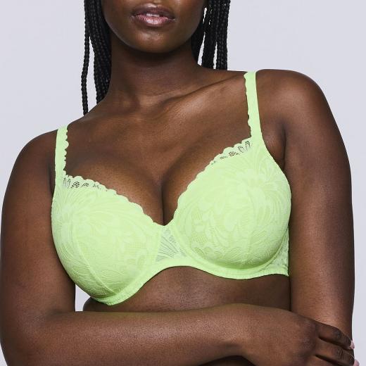PrimaDonna Twist Rupi padded bra - heart shape C-G cup, color mojito