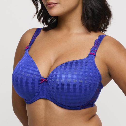 PrimaDonna Madison padded bra - heart shape E-G cup, color blueberry kiss
