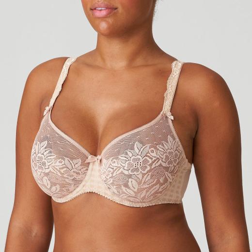 PrimaDonna Madison seamless full cup bra C-H cup, color caffe latte