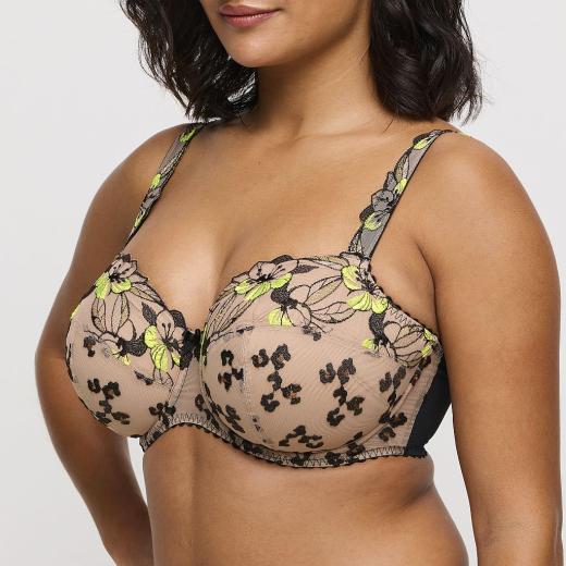 PrimaDonna Manali unterlegter Bügel BH Balconette Cup B-G, Farbe wild bloom