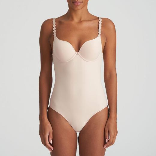 Marie Jo Tom body with fiberfilled Cups, color caffe latte