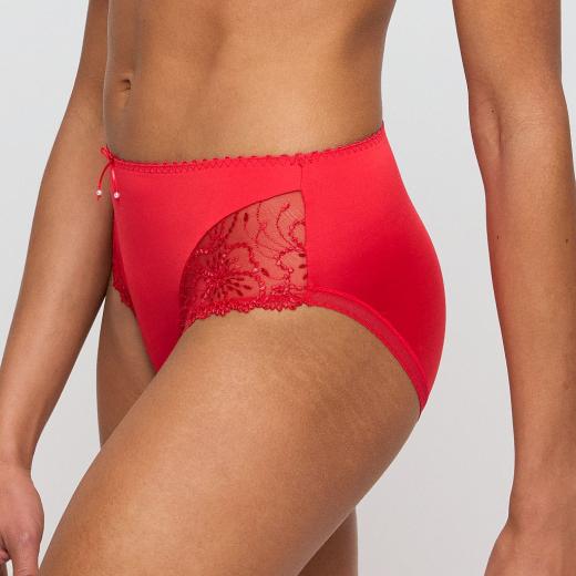 Marie Jo Jane full briefs, color true red