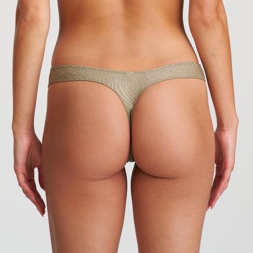 Marie Jo Tom thong, color golden olive