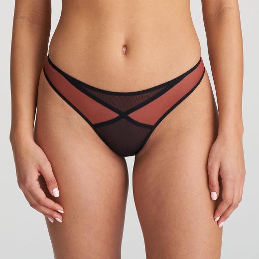 Marie Jo Fezz thong, color italian brown