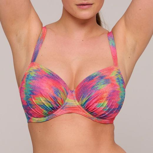 PrimaDonna Swim Cairo Bikini top full cup wire, color sunset nile