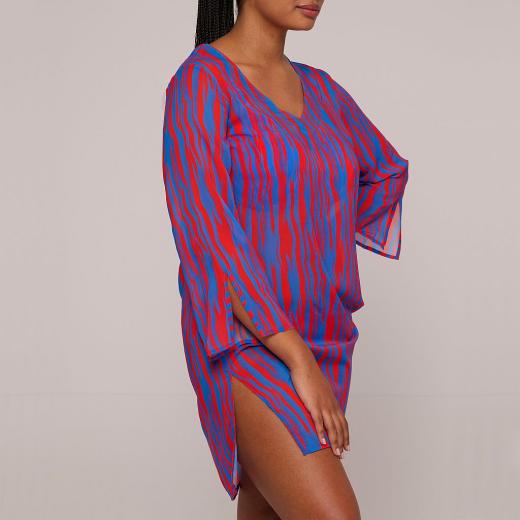PrimaDonna Swim Skudai Swimwear kaftan, color wild stripes