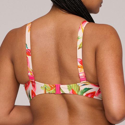 PrimaDonna Swim Tanzania Bikini top full cup wire, color calm tropics