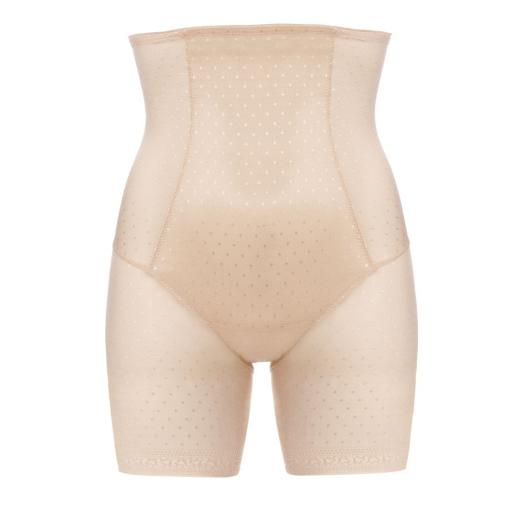 Ulla Lingerie Féminine Hohe Langbeinhose Meghan 38-56, Farbe biskuit