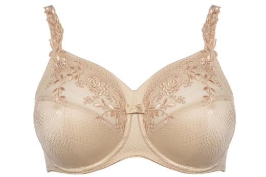 Ulla Lingerie Féminine wire bra Ella cup K-N, color bisque