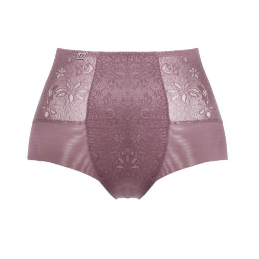 Ulla Lingerie Féminine high briefs Alice 38-56, color fig